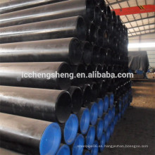 Tubo de acero al carbono negro / tubo de Chengsheng